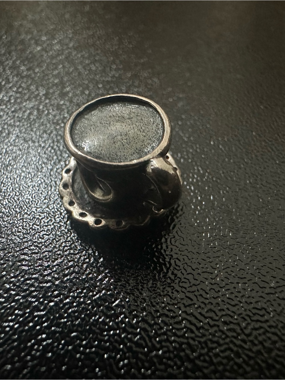 Pandora Sterling Silver Vintage Teacup Charm - Silver